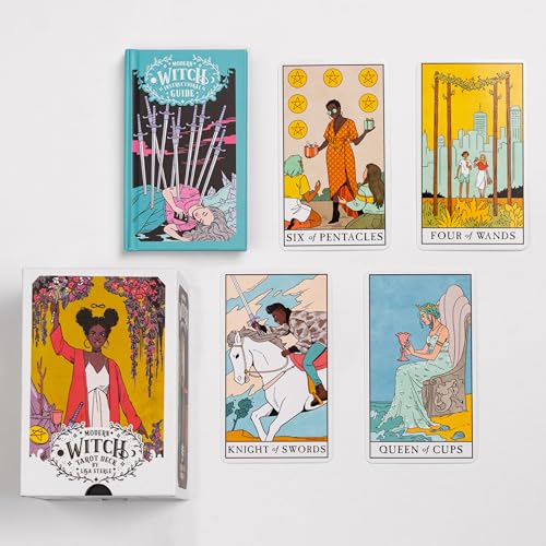 The Modern Witch Tarot Deck by Miakarts Books