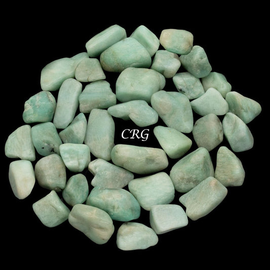 Amazonite Tumbled Rocks (Size 1 to 2 Inches)