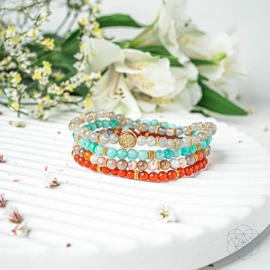 Mind, Body & Spirit Restoration Bracelet Pack of 4